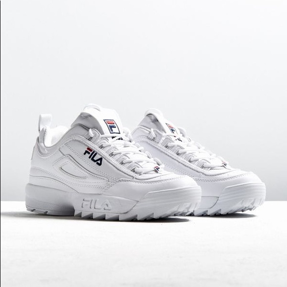 fila disruptor heel height